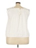 Max Studio Ivory Sleeveless Blouse Size 3X - photo 2