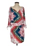 Cache 100% Polyester Paisley Pink Casual Dress Size S - photo 1