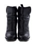 Acne 100% Leather Black Ankle Boots Size EU 38 - photo 2