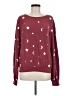 Wildfox Stars Burgundy Pullover Sweater Size Med (2 or M) - photo 1
