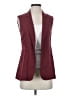 Theory 100% Polyester Burgundy Vest Size 0 - photo 1