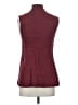 Theory 100% Polyester Burgundy Vest Size 0 - photo 2