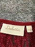 Deletta Burgundy Cardigan Size S - photo 7