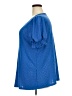 BLOOMCHIC Blue Short Sleeve Blouse Size 18 - 20 - photo 5