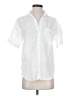 Frank & Eileen 100% Linen White Short Sleeve Blouse Size XXS - photo 1