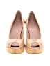 Stuart Weitzman Tan Wedges Size 8 - photo 2