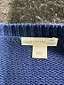 Crewcuts 100% Cotton Solid Blue Pullover Sweater Size 6 - 7 - photo 3