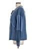 Listicle Blue Long Sleeve Blouse Size L - photo 5