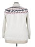 L.L.Bean 100% Cotton Chevron-herringbone Ivory Pullover Sweater Size 3X - photo 2
