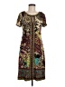 ICE Paisley Brown Casual Dress Size 8 - photo 1