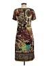 ICE Paisley Brown Casual Dress Size 8 - photo 2