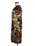 ICE Paisley Brown Casual Dress Size 8 - photo 5