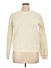 Lucky Brand 100% Polyester Solid Ivory Pullover Sweater Size XL - photo 1