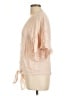 Max Studio Pink Short Sleeve Blouse Size L - photo 5