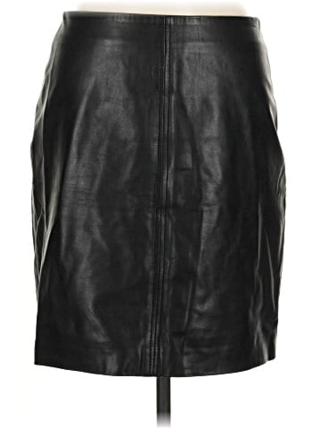 H&M Faux Leather Skirt (view 1)