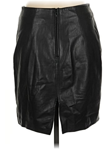 H&M Faux Leather Skirt (view 2)