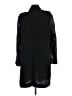 Zara Basic Black Coat Size L - photo 2