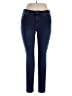 Jones New York Solid Blue Jeans Size 14 - photo 1