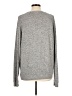 Me To We Metallic Gray Pullover Sweater Size L - photo 2