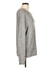 Me To We Metallic Gray Pullover Sweater Size L - photo 4