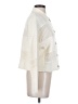 Magaschoni 100% Cotton Ivory Cardigan Size S - photo 4