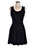 Fabletics Solid Black Cocktail Dress Size L - photo 1