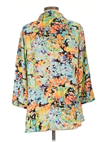 Investments 3/4 Sleeve Blouse (view 2)