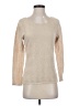 Rafael 100% Polyester Ivory 3/4 Sleeve Top Size S - photo 1