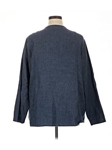 Flax 3/4 Sleeve Blouse (view 2)