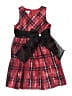 Bonnie Jean Plaid Red Dress Size 14 - photo 1
