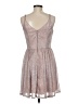 Speechless Metallic Silver Cocktail Dress Size 6 - photo 2