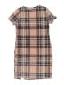 Shein Plaid Tan Dress Size 6 - photo 2