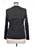 misook 100% Acrylic Gray Pullover Sweater Size XL - photo 2