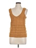 DKNY Brown Sleeveless Top Size L - photo 1