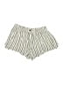 Billabong 100% Rayon Stripes Ivory Shorts Size M - photo 2
