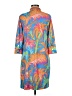 Gretchen Scott Designs Print Blue Casual Dress Size M - photo 2