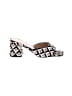 Ann Taylor Checkered-gingham Ivory Sandals Size 9 1/2 - photo 1