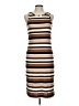 No Boundaries Stripes Brown Casual Dress Size L - photo 1