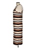No Boundaries Stripes Brown Casual Dress Size L - photo 5