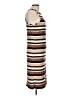 No Boundaries Stripes Brown Casual Dress Size L - photo 4