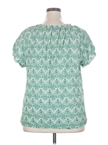 Ellos Short Sleeve Blouse (view 2)