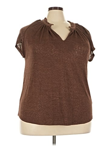 Bobeau Short Sleeve Blouse (view 1)