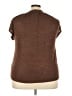 Bobeau Brown Short Sleeve Blouse Size 2X - photo 2