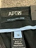 Apt. 9 Solid Black Dress Pants Size 12 - photo 7