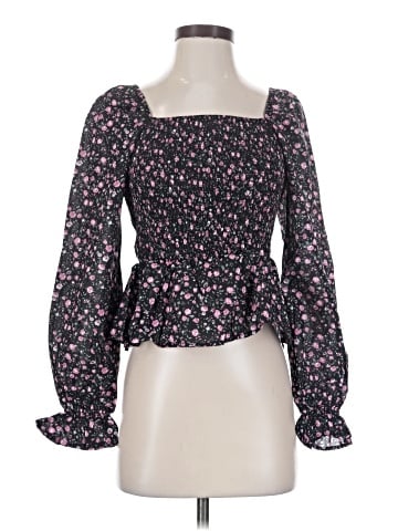 Dizzy Lizzy Long Sleeve Blouse (view 1)