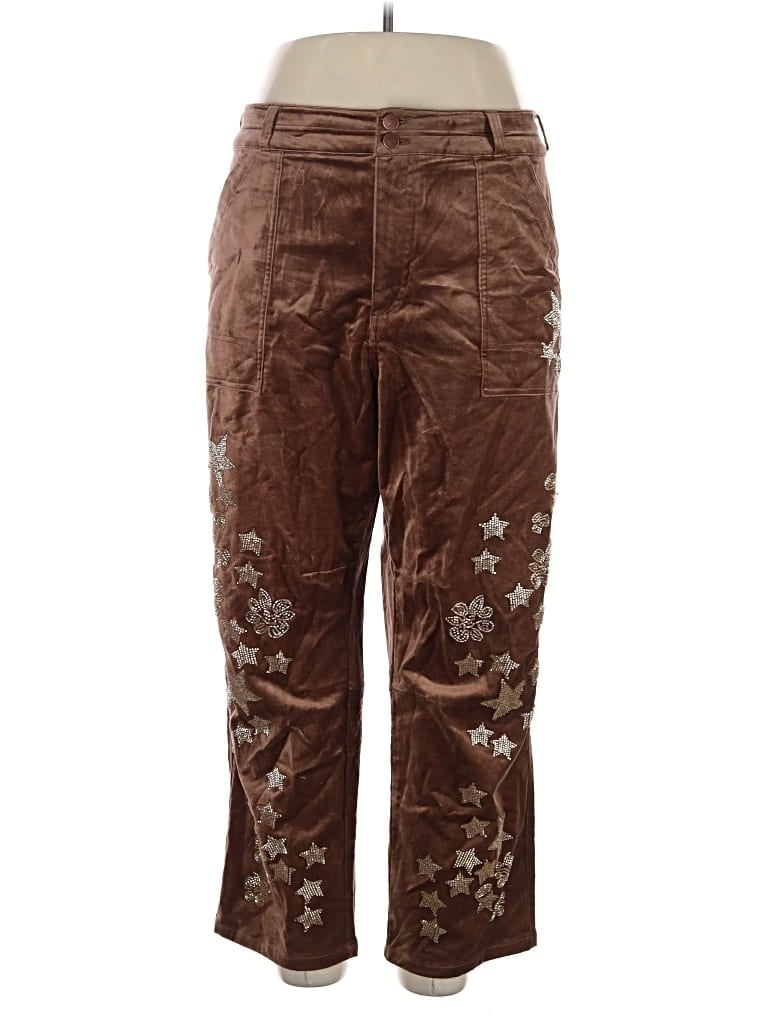 Pre-owned Pilcro Jeans In Brown