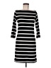Soprano Stripes Black Casual Dress Size M - photo 1