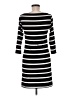 Soprano Stripes Black Casual Dress Size M - photo 2