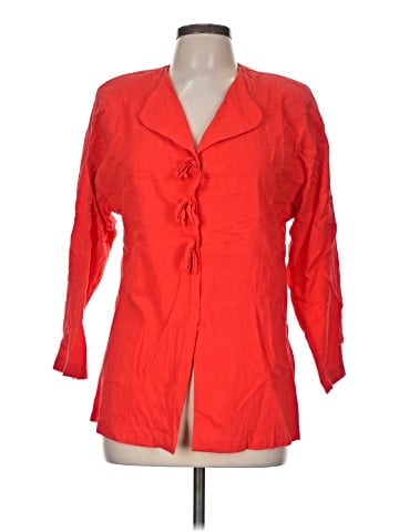 Neiman Marcus 3/4 Sleeve Button-Down Shirt (view 1)