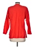 Neiman Marcus 100% Cotton Red 3/4 Sleeve Button-Down Shirt Size M - photo 2
